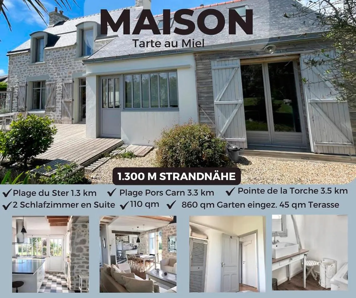Maison Tarte Au Miel Atelier Penmarch Feriehus Penmarcʼh